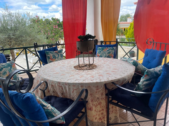 Terraço amplo para eventos